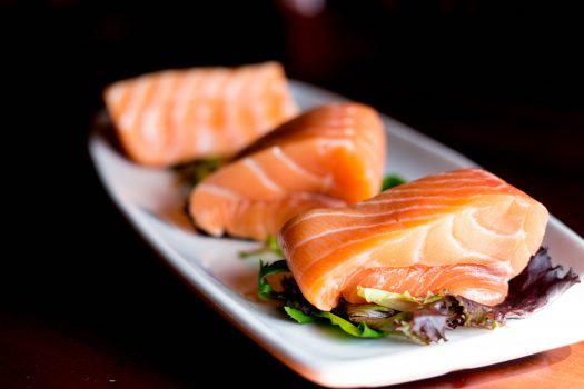 Salmon is a good source of fish oil